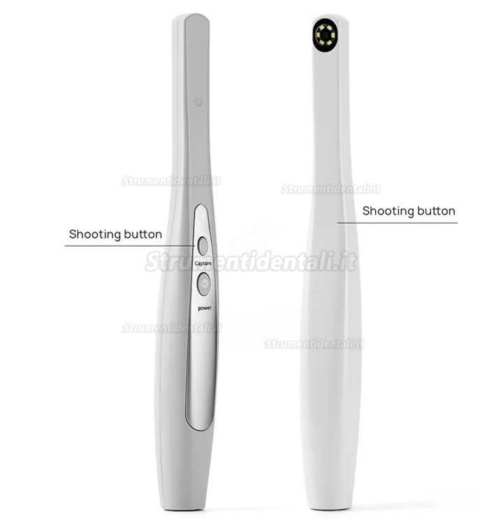 Telecamera intraorale USB dentale con messa a fuoco automatica da 4,0 megapixel, lampada a 6 LED